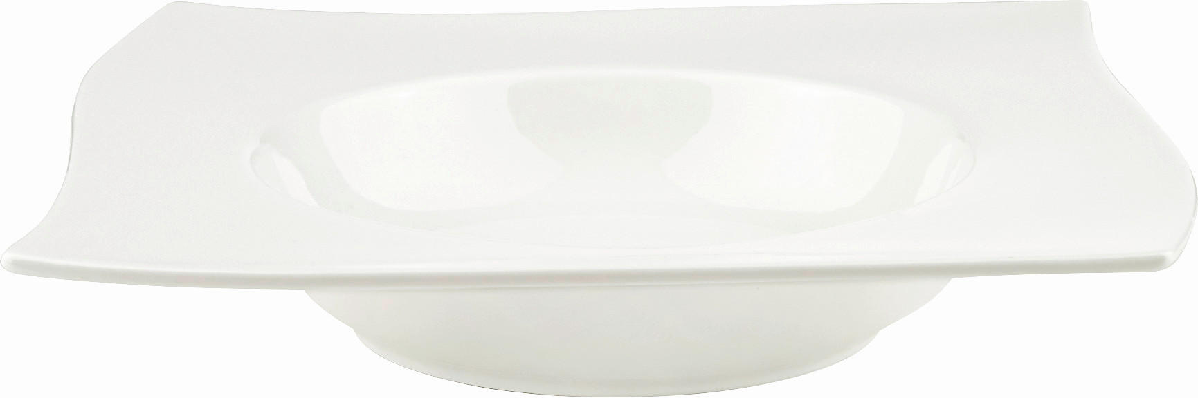 PASTATELLER Swing 24,3/24,3 cm  - Weiss, Design, Keramik (24,3/24,3cm) - Novel