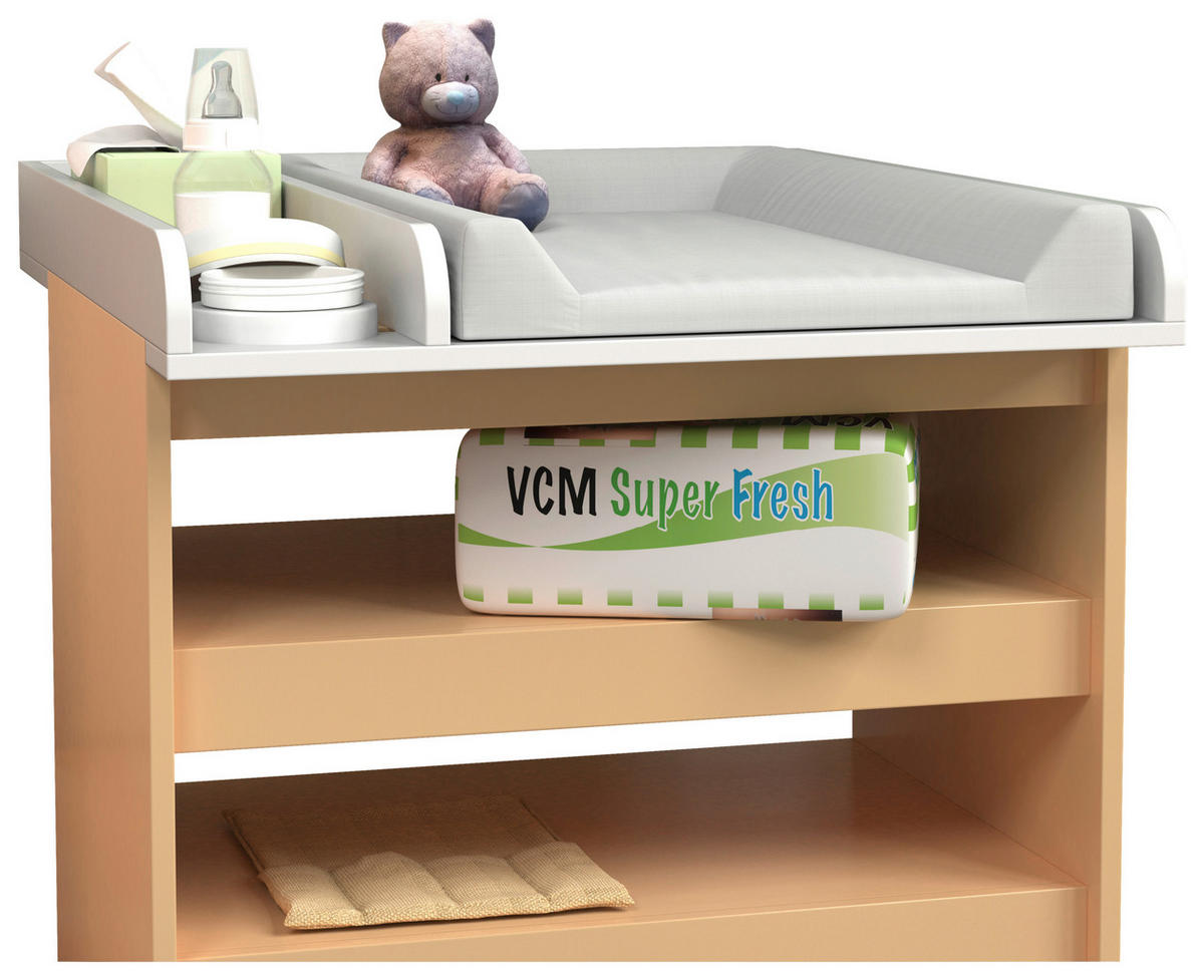 SKÖTBORDSÖVERDEL Malira  - vit, Basics, trämaterial (65/7/73cm) - MID.YOU