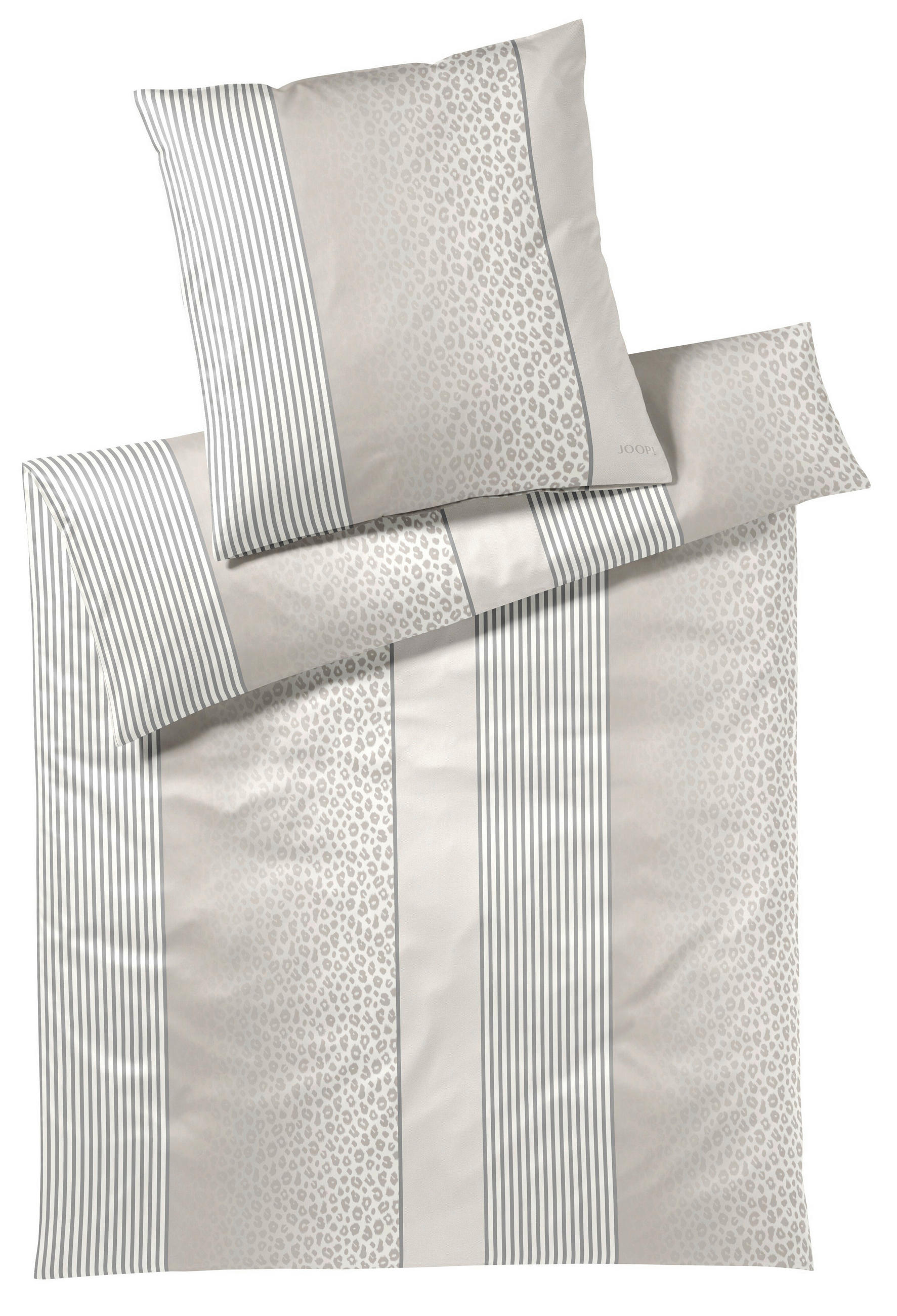 BETTWÄSCHE Joop! Leo Makosatin 135/200 cm  - Creme, Design, Textil (135/200cm) - Joop!