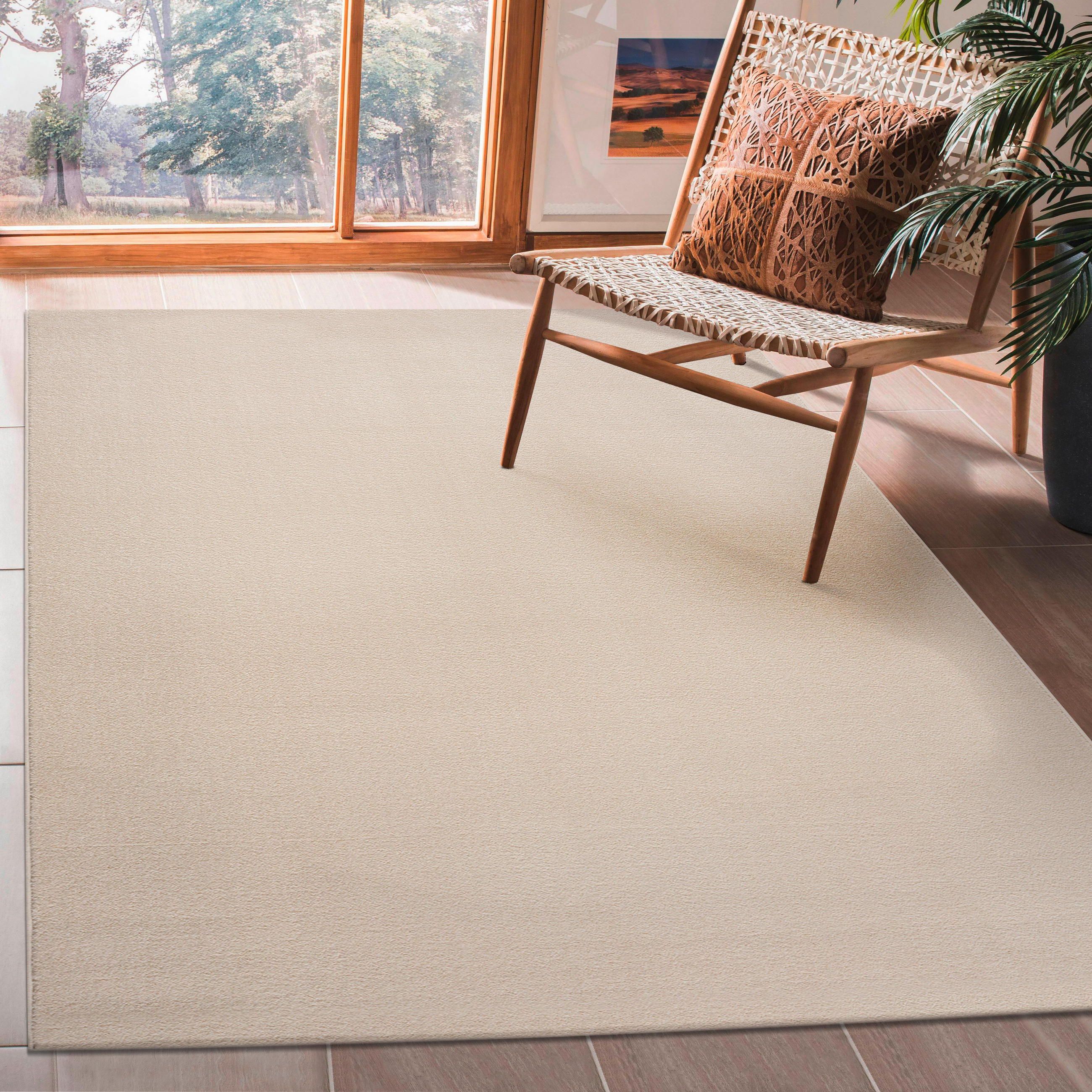 TKANI TEPIH 140/200 cm   krem  Uni  - krem, Lifestyle, tekstil/plastika (140/200cm)
