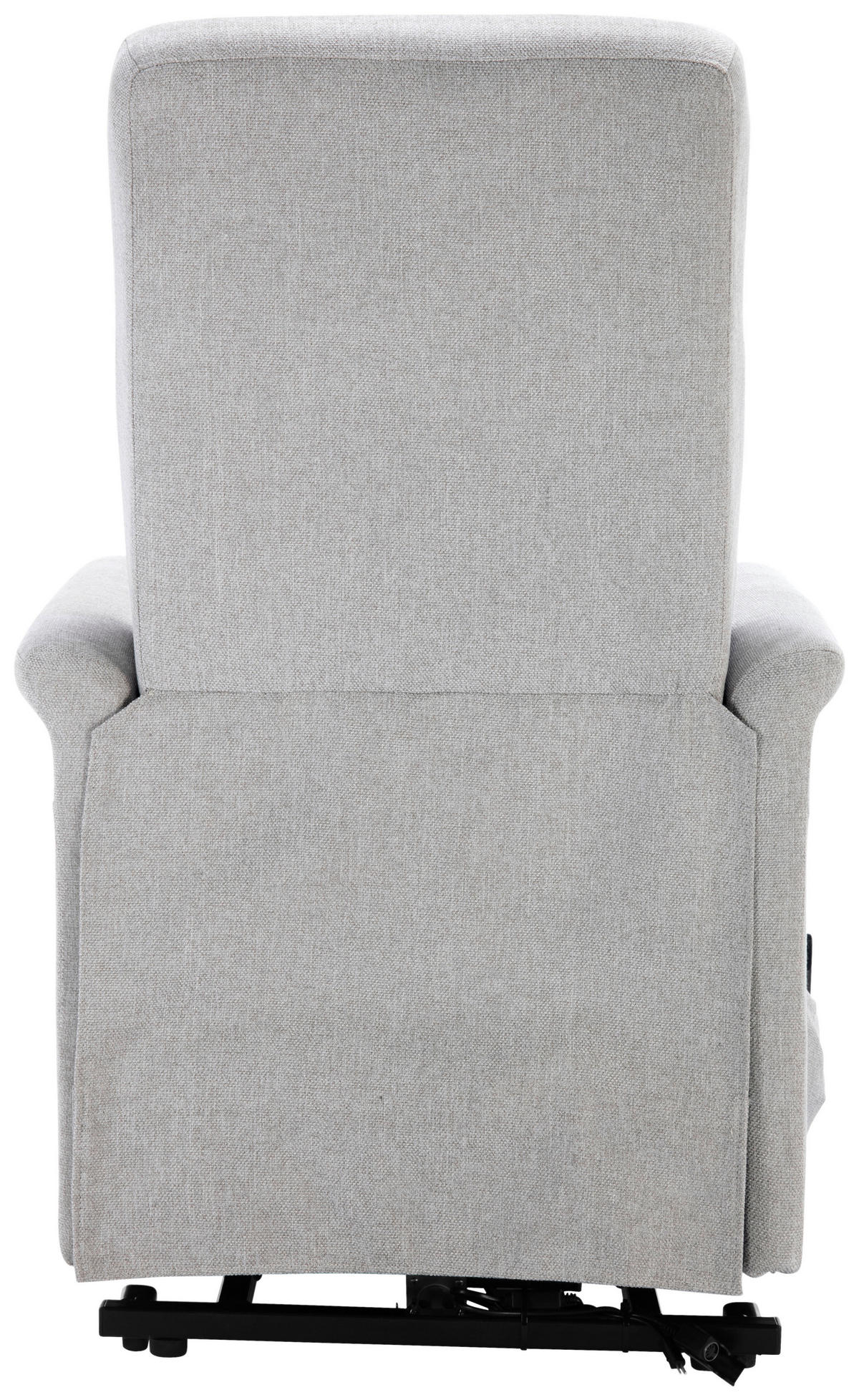 MASSAGESESSEL Mikrofaser Greige    - Greige/Schwarz, KONVENTIONELL, Kunststoff/Textil (72/102/86cm) - MID.YOU