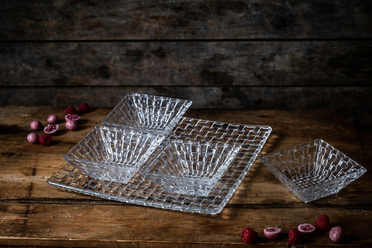 SKÅLSET Bossa Nova 5 delar  - transparent, Basics, glas (28/28cm) - Nachtmann