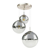 HÄNGELEUCHTE 51/120 cm   - Klar/Chromfarben, Design, Glas/Metall (51/120cm) - Modern Living