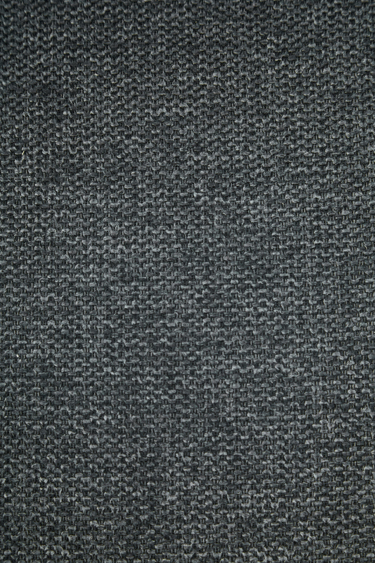 STUHL Webstoff Schwarz, Dunkelgrau  - Dunkelgrau/Schwarz, Design, Textil/Metall (44/86/52cm) - Ti'me