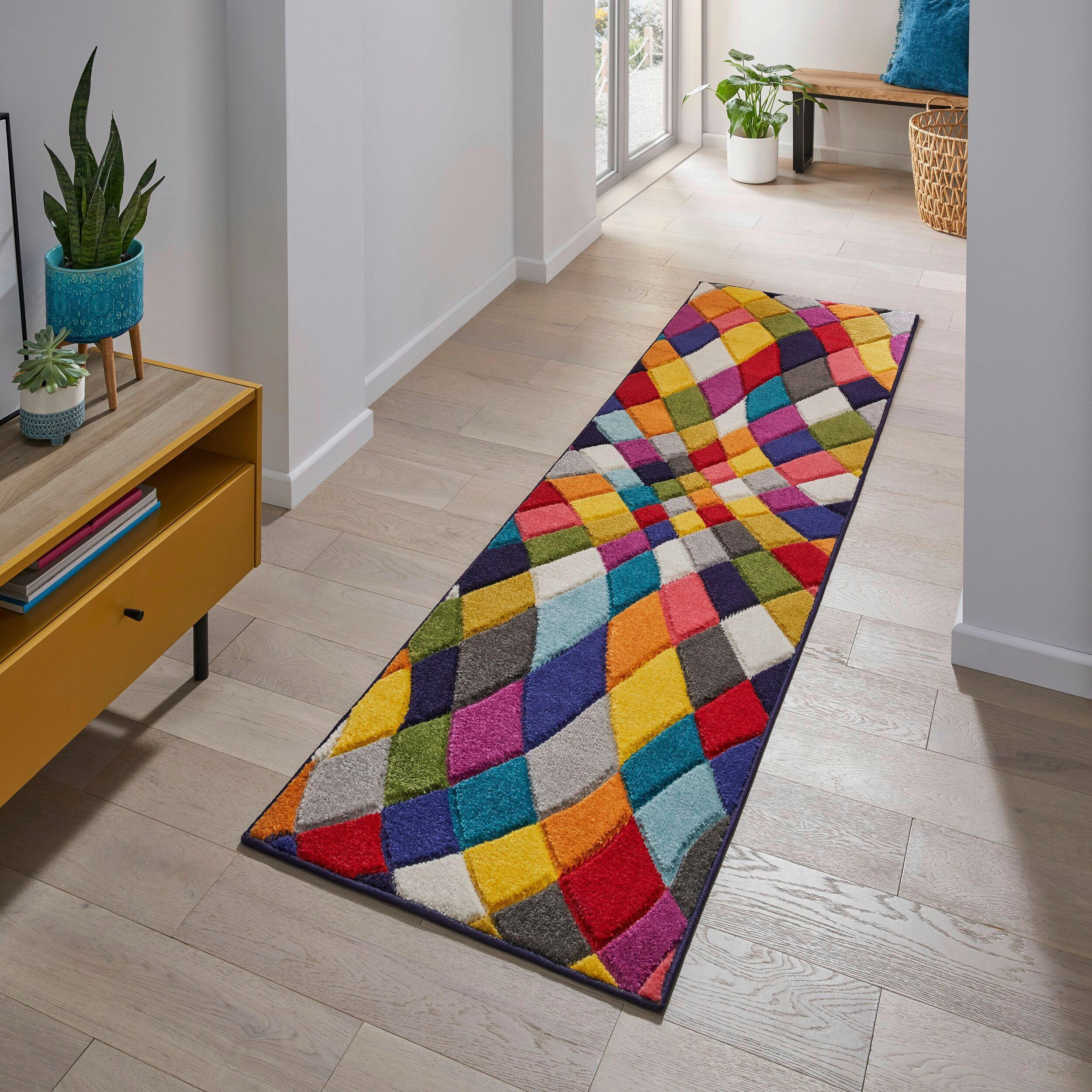 KOBEREC, 230/66 cm, vícebarevná - vícebarevná, Basics, textil (230/66cm)