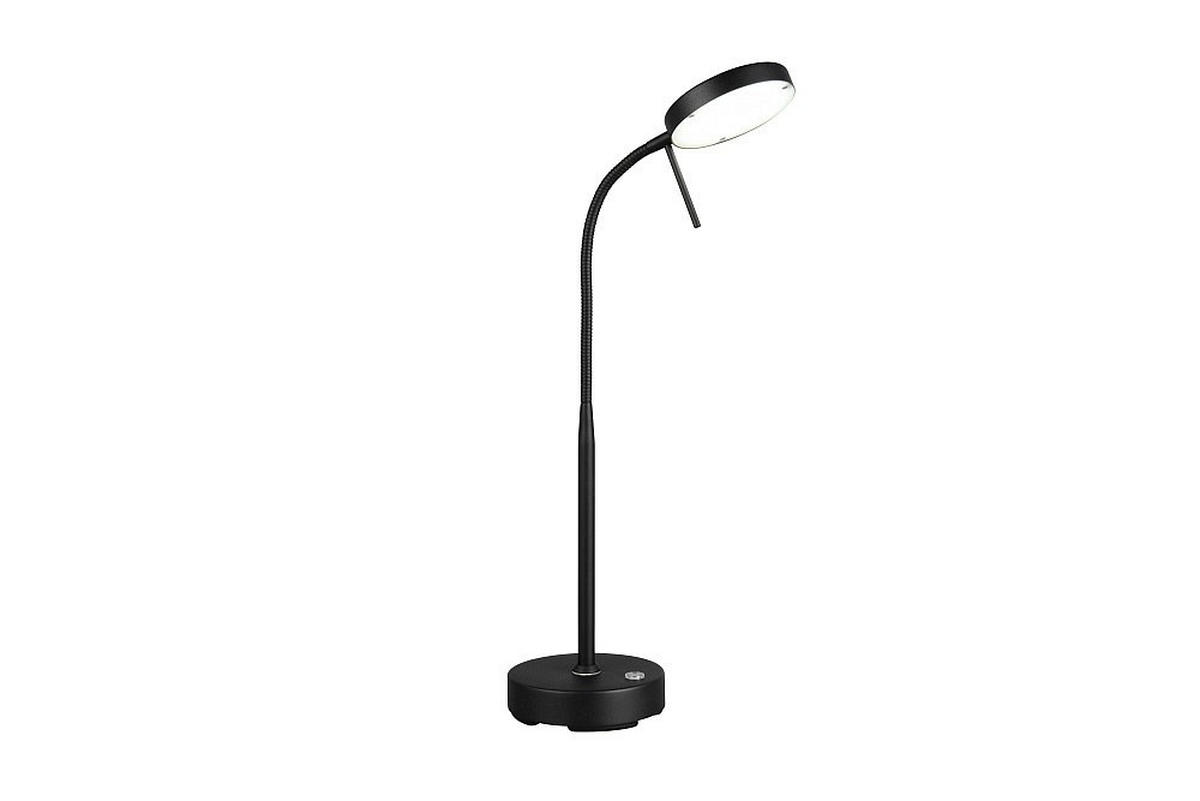 LED-TISCHLEUCHTE   - Schwarz, Basics, Metall (45/14/36cm)
