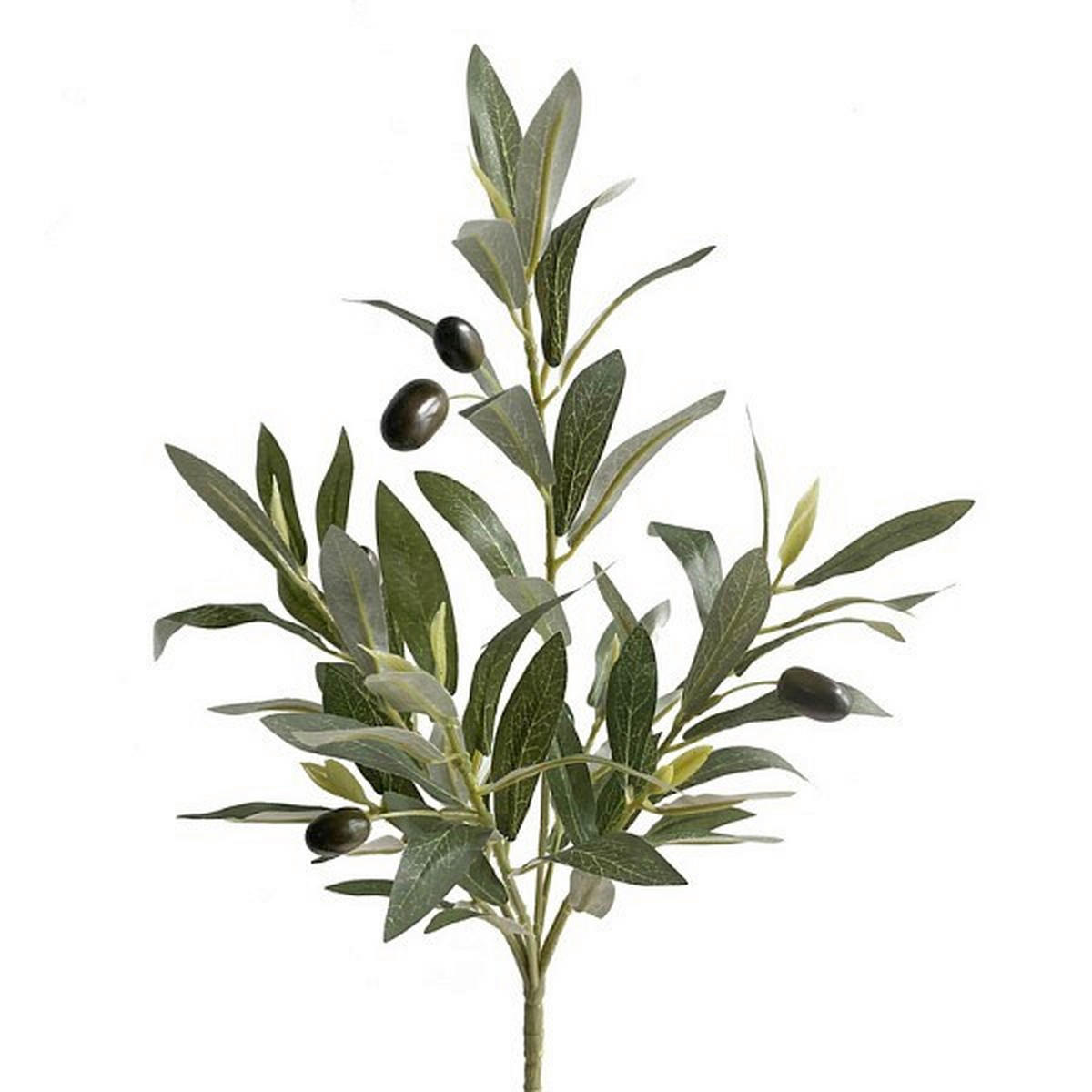 KUNSTBLUME - Grün, Basics, Kunststoff (39cm)