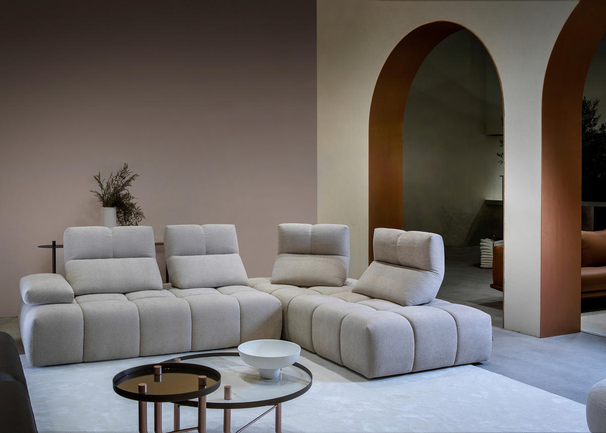 SEDEŽNA GARNITURA, tkanina  - Design, tekstil (313/233cm) - Calia Italia