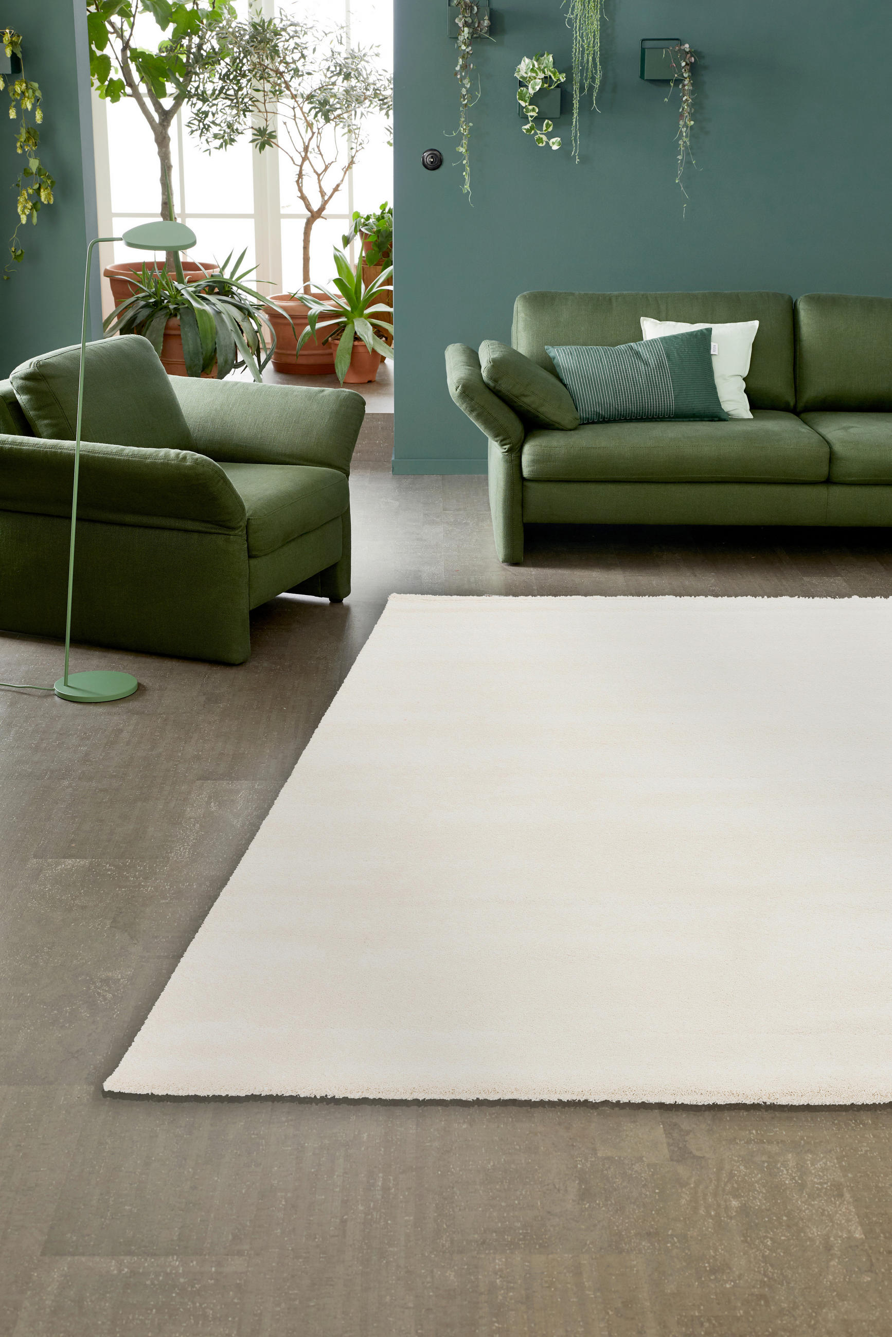 HOCHFLORTEPPICH 133/190 cm Joy Creme  - Creme, Basics, Textil (133/190cm) - Schöner Wohnen