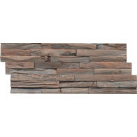 WANDVERKLEIDUNG - Hellbraun, Basics, Holz (50/20/2cm)
