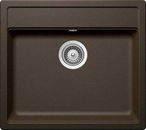 SPÜLE MONO N-100-A / MONN100ABRO  - Bronzefarben, Basics, Stein (57/51cm) - Schock