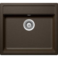 SPÜLE MONN100UBRO  - Bronzefarben, Basics, Stein (57/51cm) - Schock