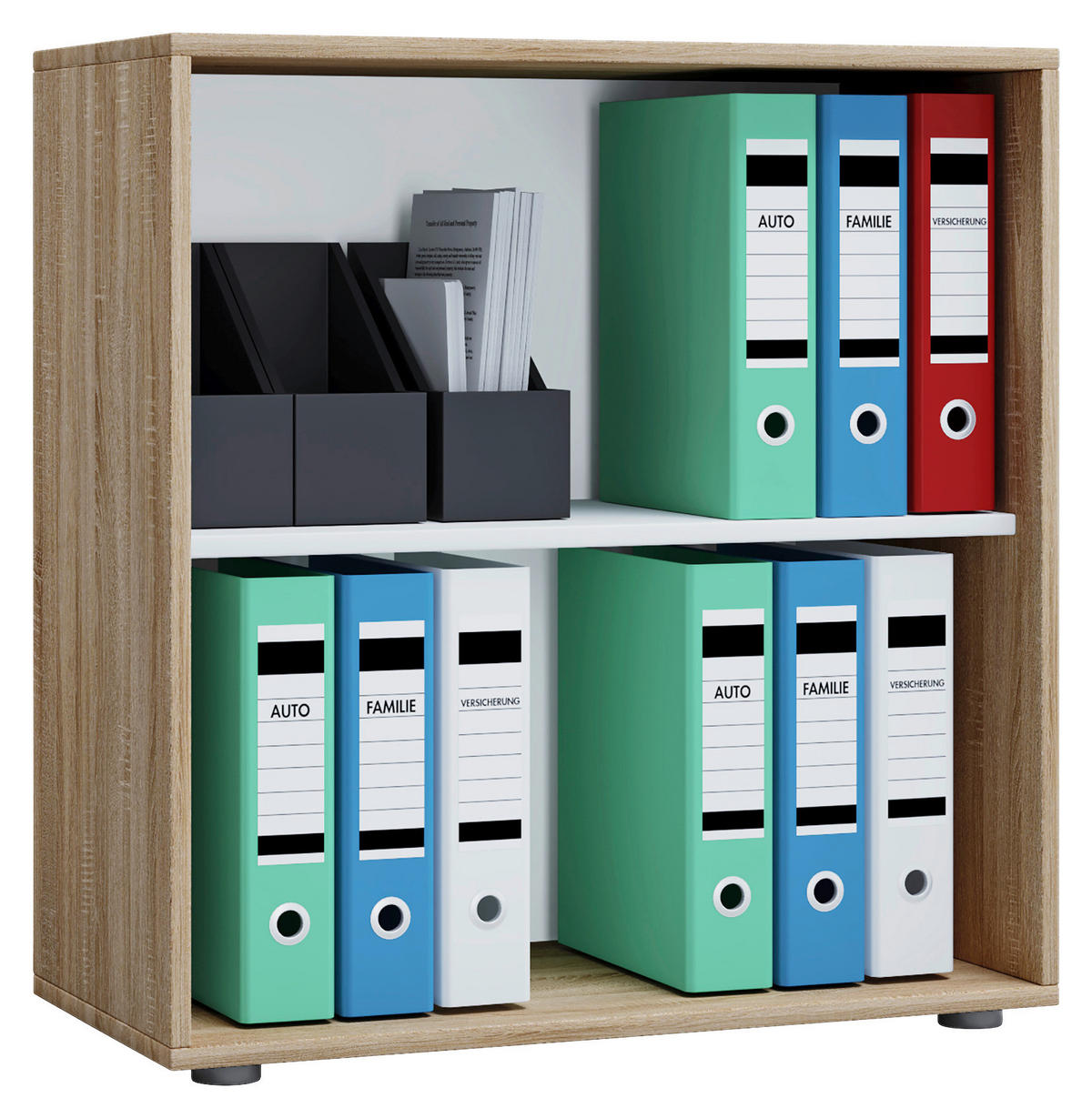 ARKIVHYLLA 70/74/37 cm  - svart/ekfärgad, Basics, trämaterial/plast (70/74/37cm) - MID.YOU