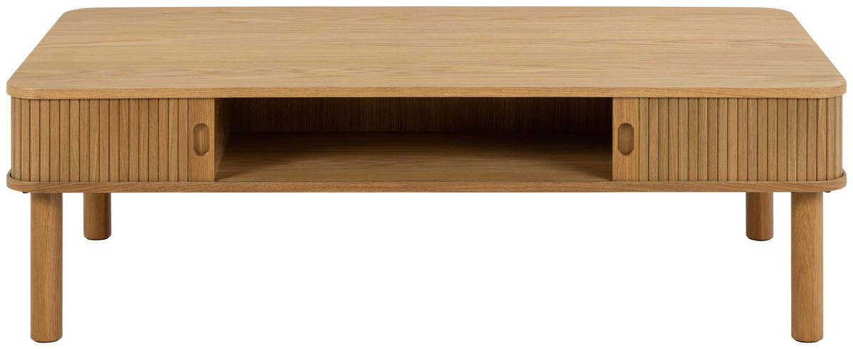 KLUBSKA MIZA, 130/40/70 cm barve hrasta  - barve hrasta, Trend, leseni material (130/40/70cm) - MID.YOU