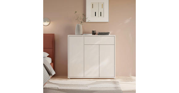 SCHUHSCHRANK  in 109,2/99,1/34,9 cm  - Sandfarben/Grau, MODERN, Holzwerkstoff/Kunststoff (109,2/99,1/34,9cm) - Carryhome