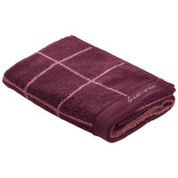 KÉZTÖRLŐ 50/100 cm lila, ibolya  - lila/ibolya, Natur, textil (50/100cm) - Bio:Vio
