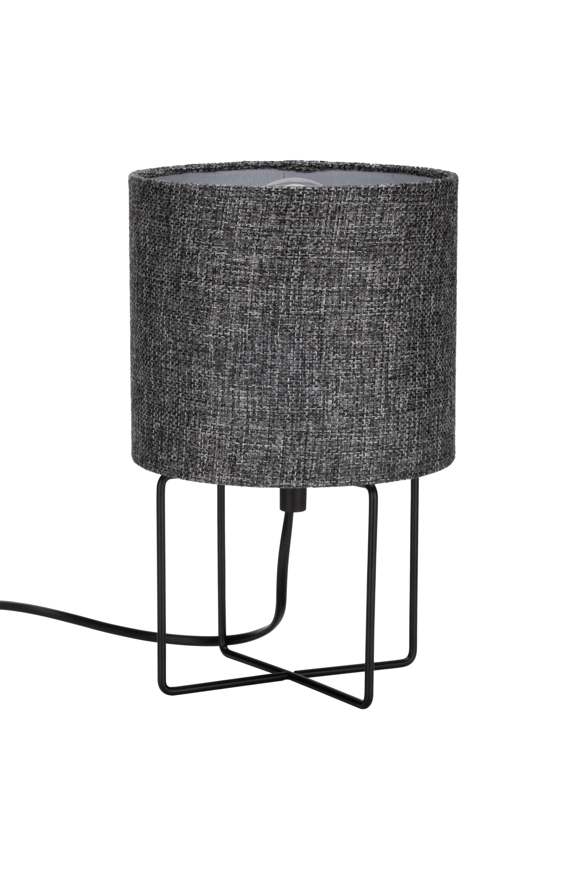 BORDSLAMPA 15,5/27 cm   - svart, Basics, metall/textil (15,5/27cm) - Boxxx