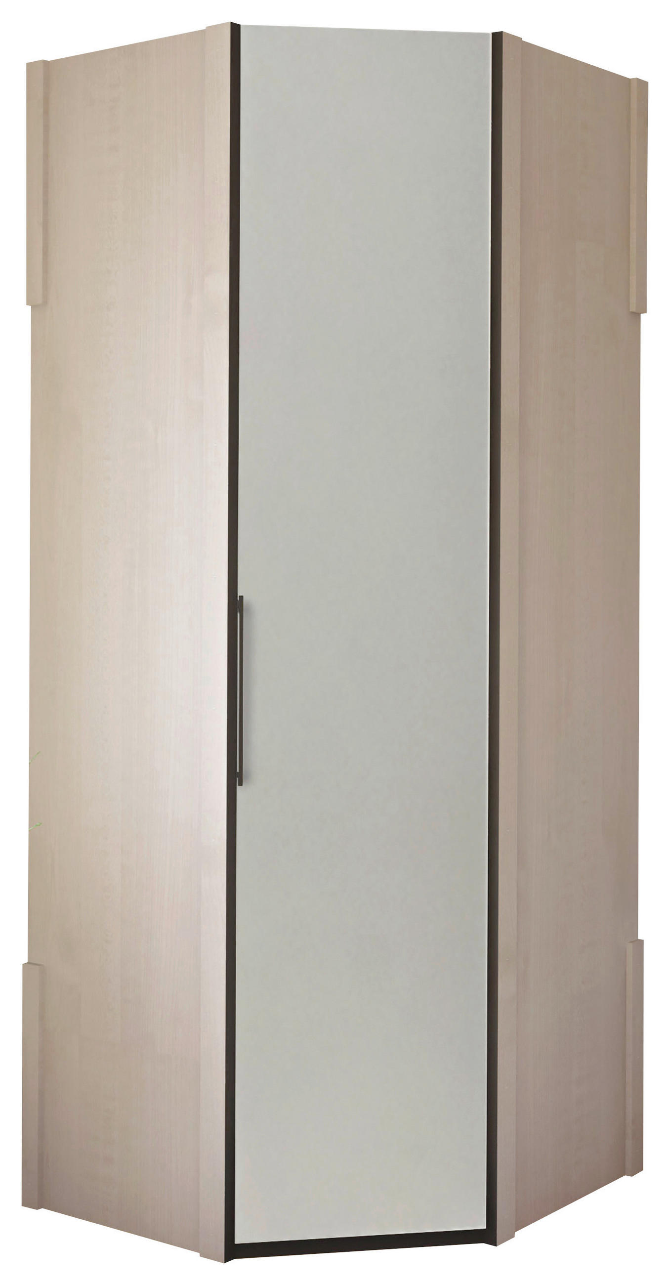 ORMAR KUTNI boje grafita   - boje grafita/crna, Konvencionalno, drvni materijal/metal (93/236/93cm) - Novel