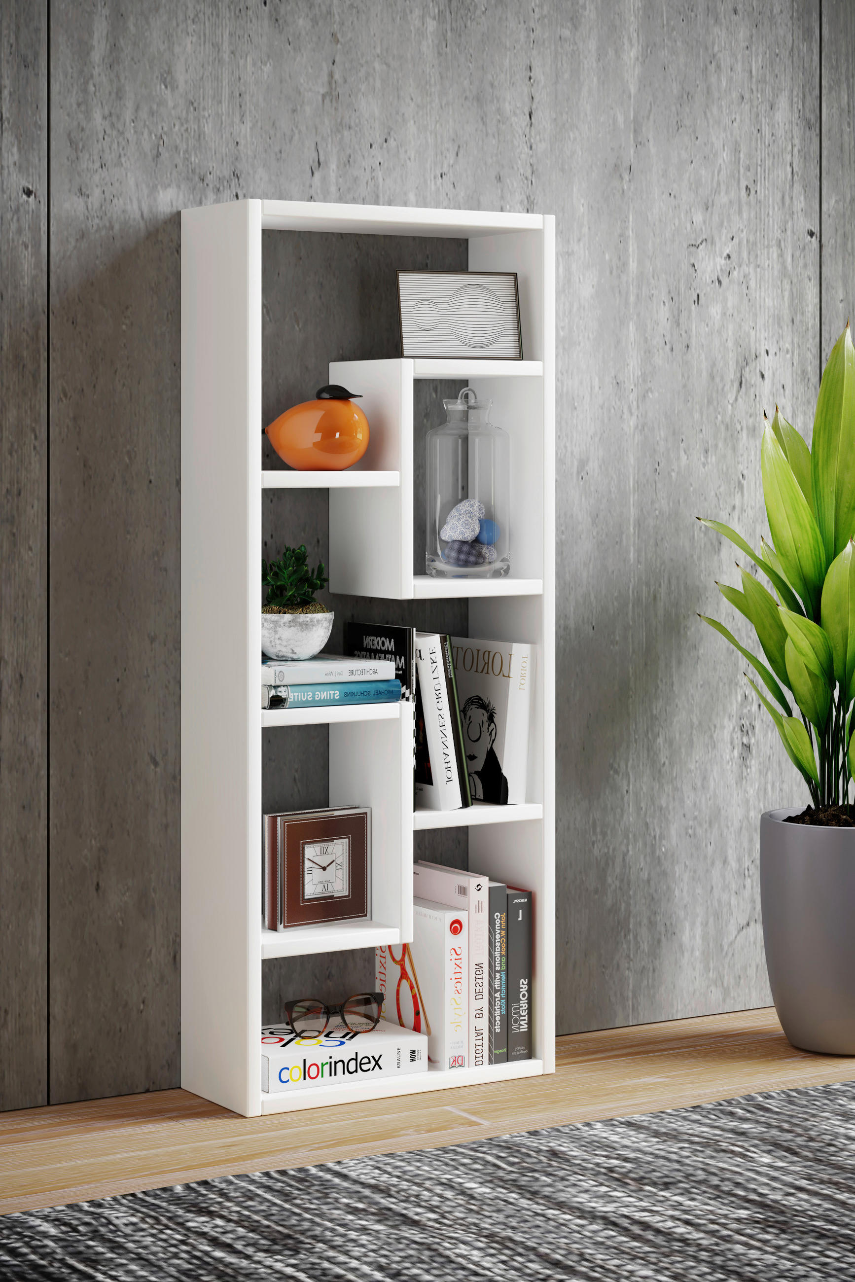 HYLLA i 36/92/15 cm vit  - vit, Modern, trämaterial (36/92/15cm) - MID.YOU