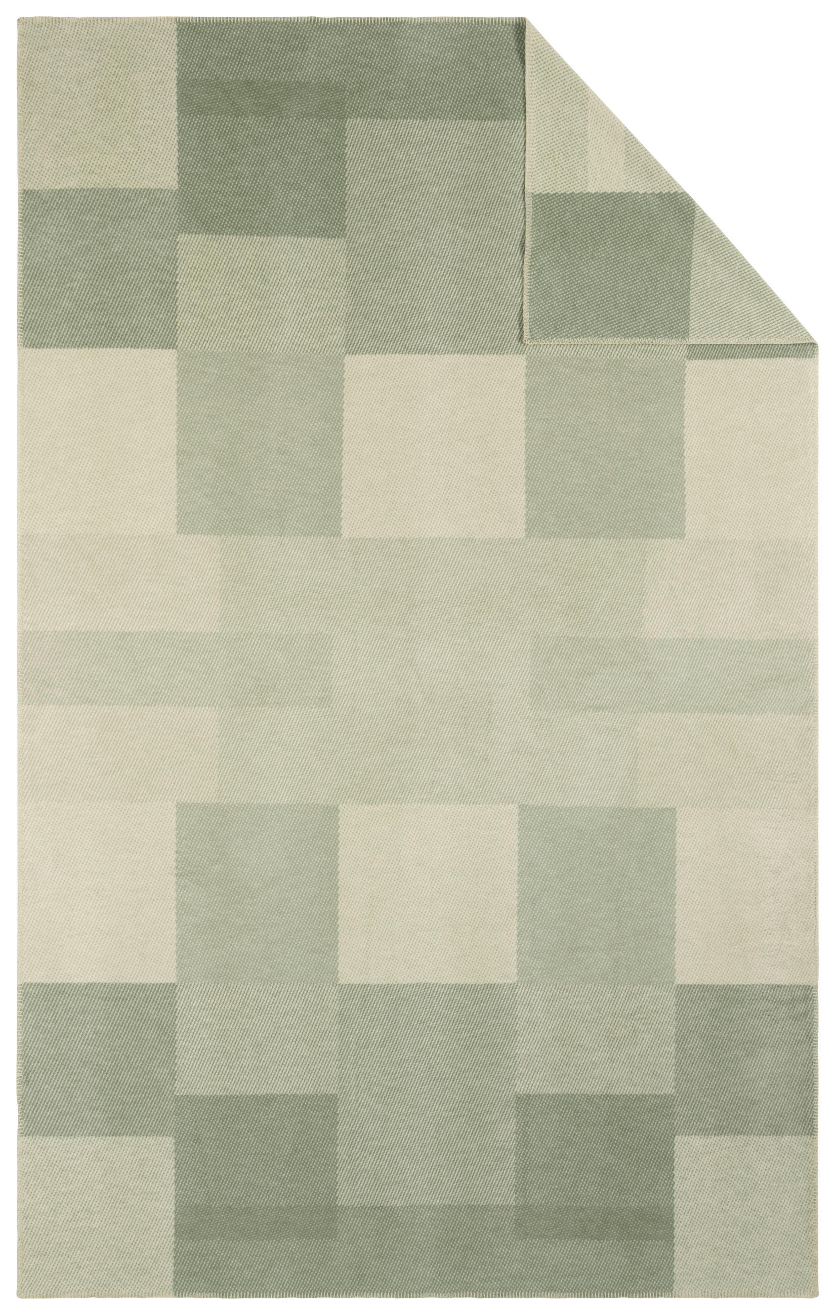 DECKE VIESTE 140/200 cm  - Salbeigrün/Thymiangrün, Basics, Textil (140/200cm) - Novel