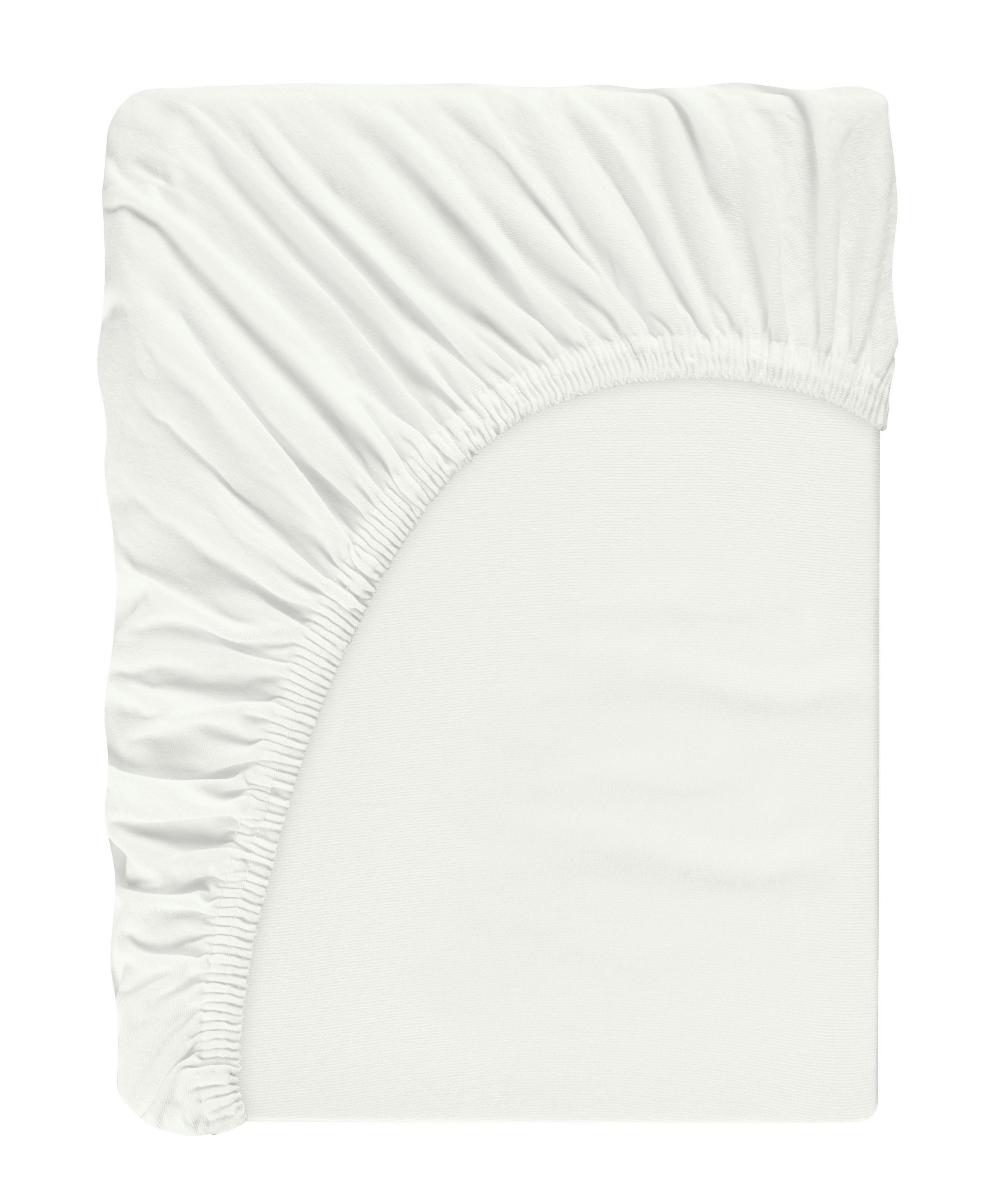 SPANNBETTTUCH Flanell 90/200 cm  - Weiß, Textil (90/200cm) - Esposa
