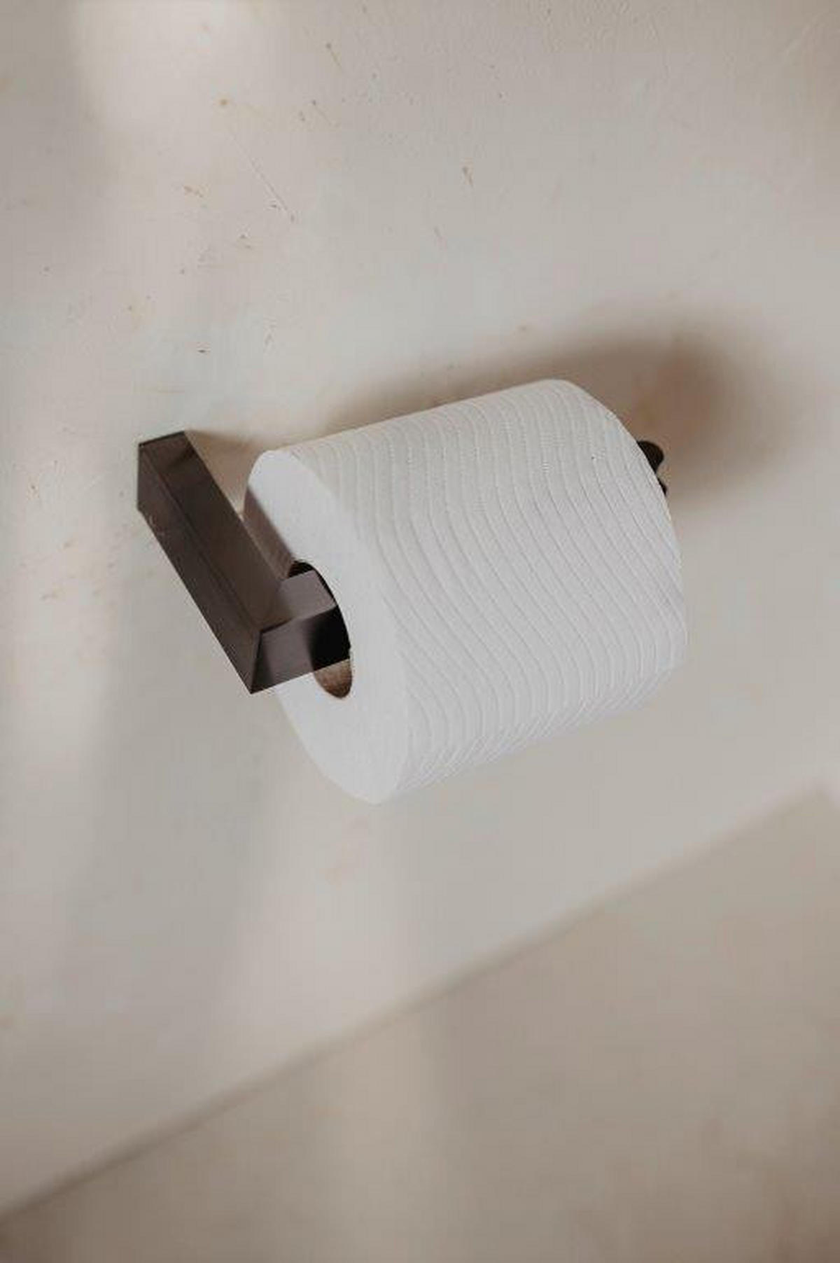 DRŽALO ZA TOALETNI PAPIR - barve grafita, Konvencionalno, kovina (14,5/8,0/4,2cm) - Zack