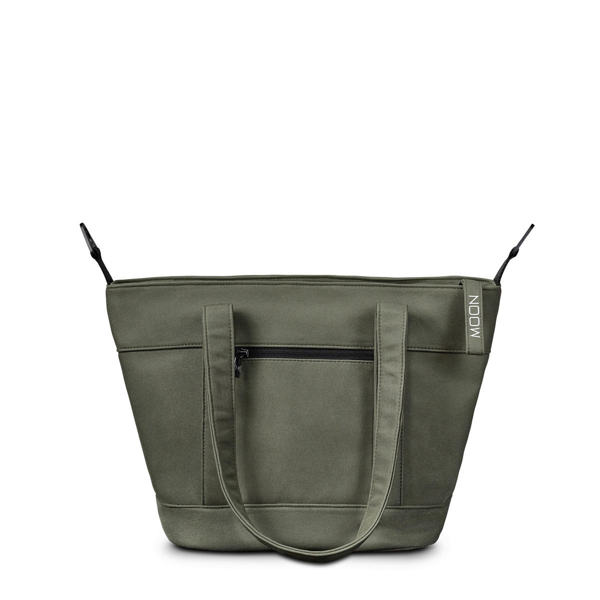 TORBA ZA PREVIJANJE  V-Shape Bag   - maslinasto zelena, Basics, tekstil (41/16/28cm) - Moon
