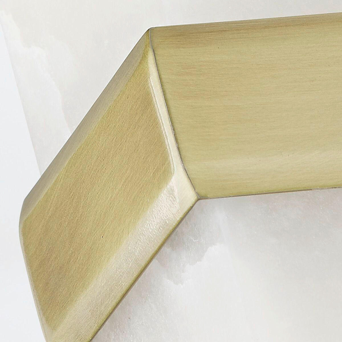 WANDLEUCHTE Alora   - Messingfarben, KONVENTIONELL, Glas/Metall (38,1/9,1/10,5cm) - Elstead Lighting