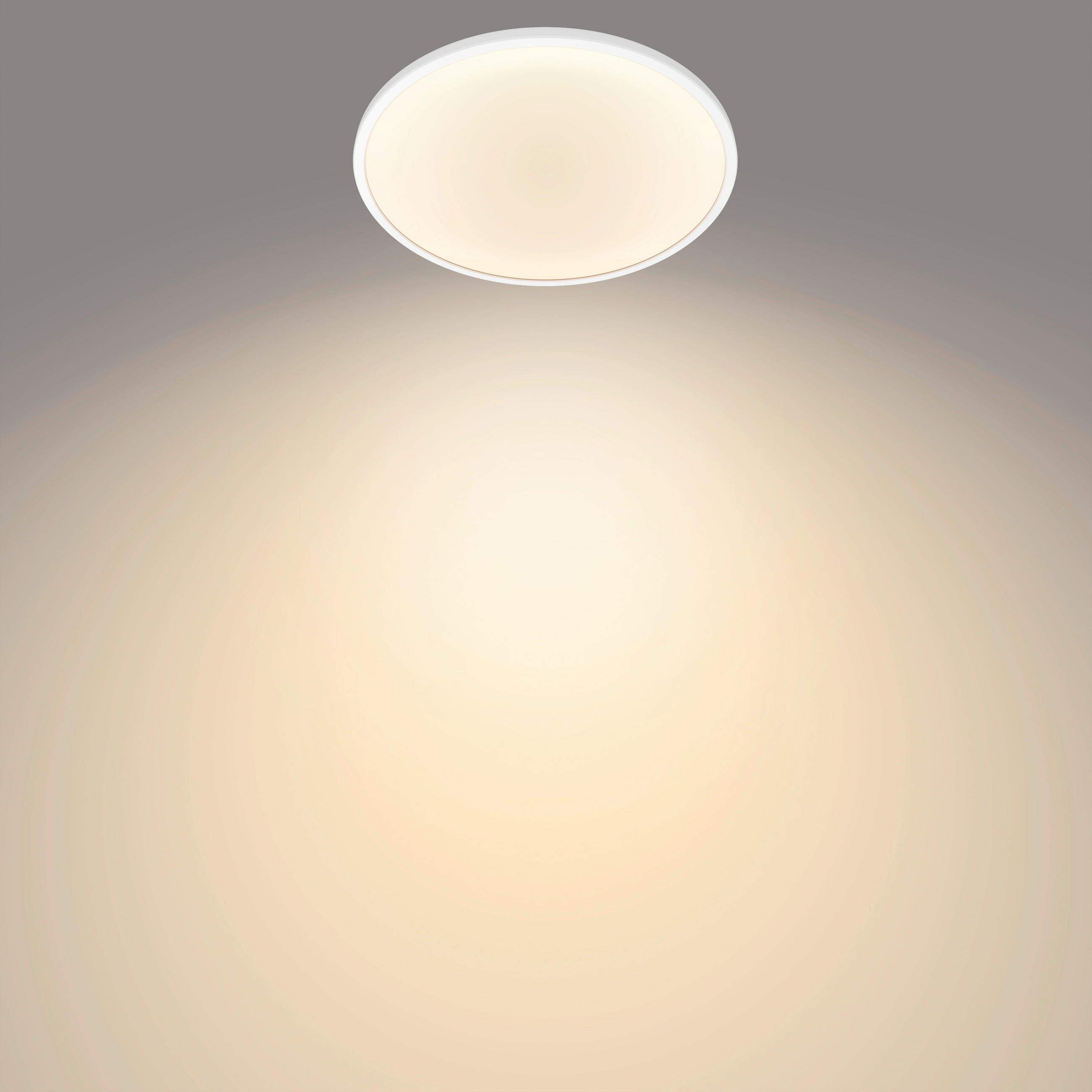 DECKENLEUCHTE Superslim 25/2,3/25 cm   - Weiß, KONVENTIONELL, Kunststoff (25/2,3/25cm) - Philips