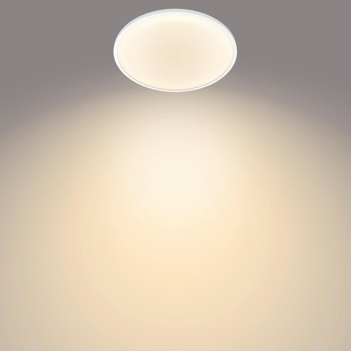 DECKENLEUCHTE Superslim 25/2,3/25 cm   - Weiß, KONVENTIONELL, Kunststoff (25/2,3/25cm) - Philips
