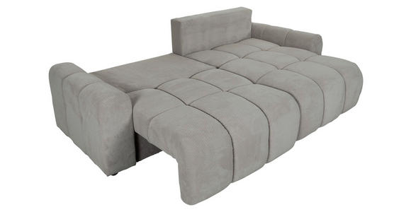 ECKSOFA Braun Flachgewebe  - Schwarz/Braun, KONVENTIONELL, Kunststoff/Textil (256/157cm) - Carryhome