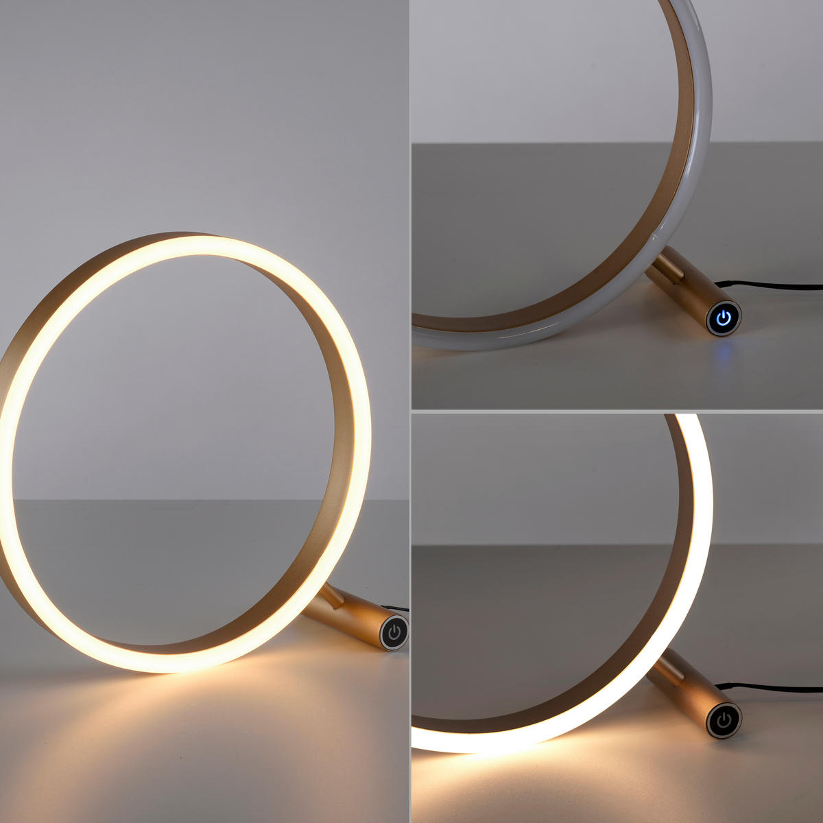 NAMIZNA LED-SVETILKA  Ritus   28,5/10/28 cm          - barve medenine, Trend, kovina/umetna masa (28,5/10/28cm)