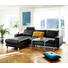 WOHNLANDSCHAFT in Leder Schwarz - Edelstahlfarben/Schwarz, Design, Leder (250/188cm) - Stressless WOHNLANDSCHAFT in Leder Schwarz - Edelstahlfarben/Schwarz, Design, Leder (250/188cm) - Stressless