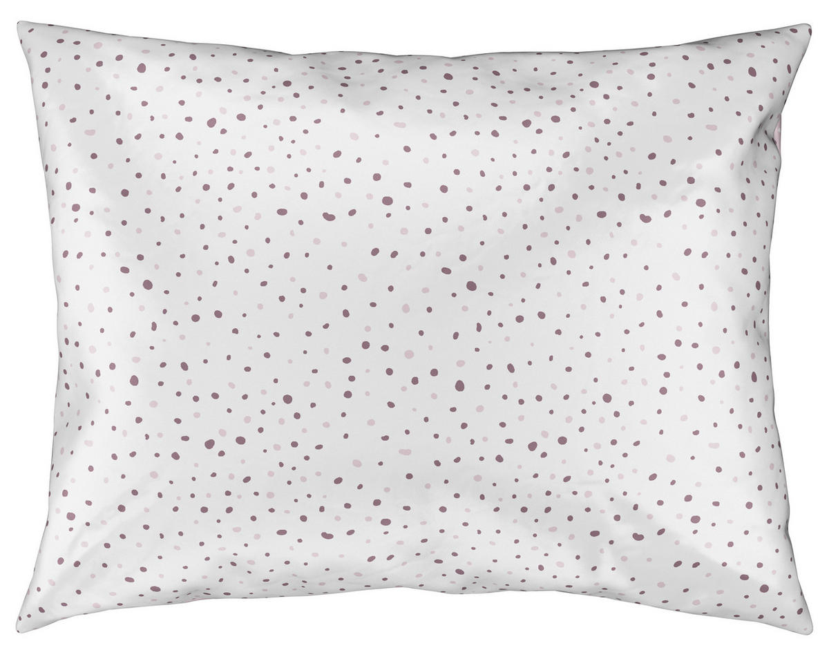 OBOJESTRANSKA POSTELJNINA HAVA 140/200 cm saten roza  - roza, Konvencionalno, tekstil (140/200cm) - Esposa