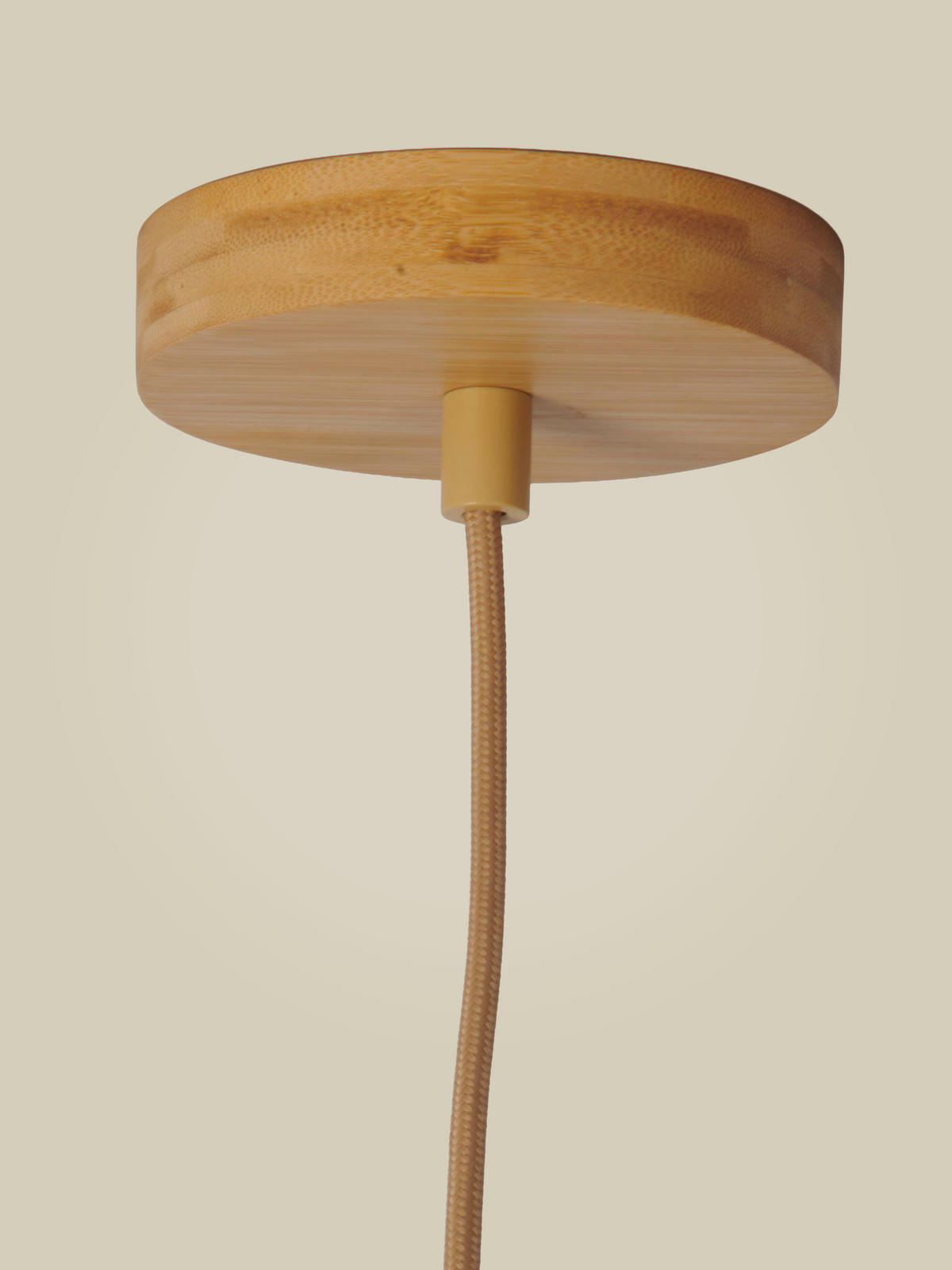 HÄNGLAMPA Good & Mojo 12/12/270 cm  - naturfärgad, Trend, trä (12/12/270cm) - Good & Mojo