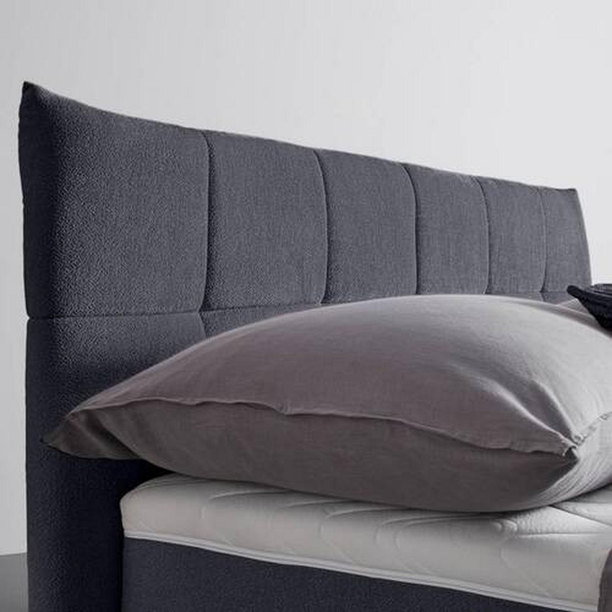 BOXSÄNG  i svart  - svart/guldfärgad, metall/trämaterial (207/113/210cm) - Visionight