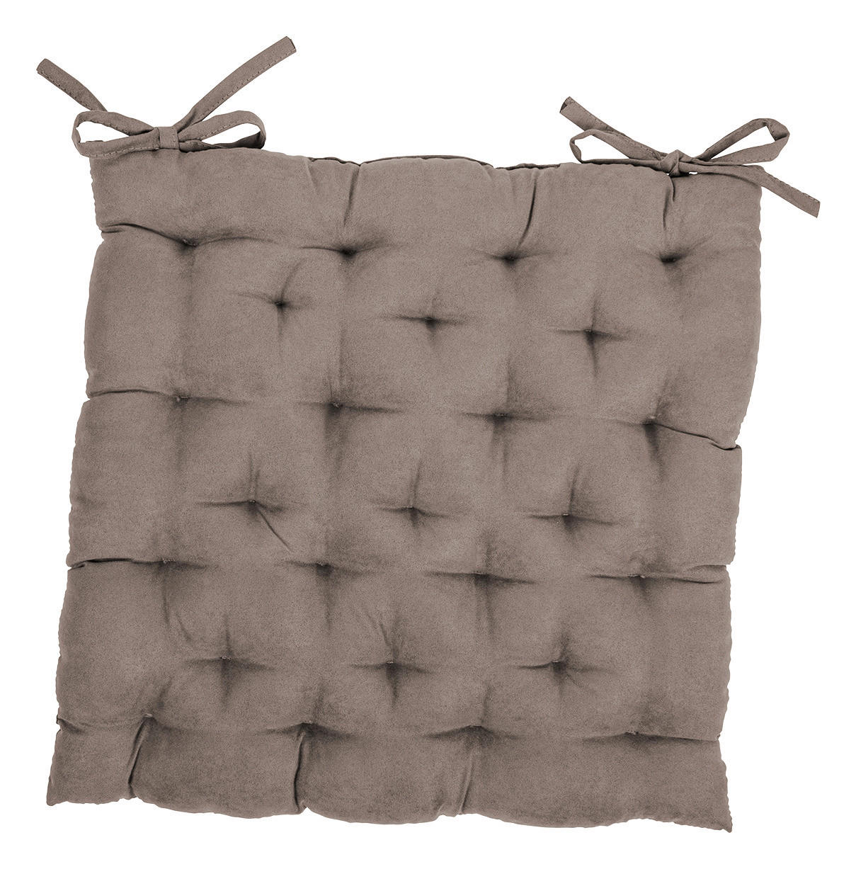 Sitzkissen Agatha 40x40 Cm Taupe