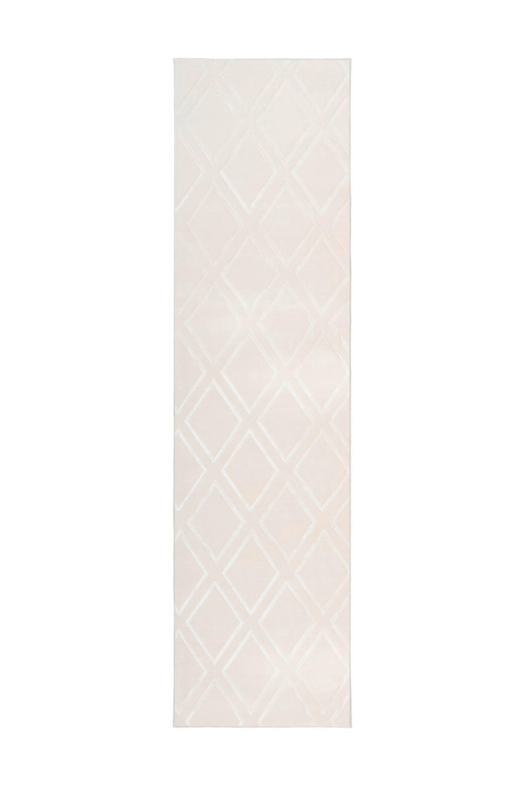 LÄUFER 80/150 cm Monroe 300 Creme  - Creme, KONVENTIONELL, Kunststoff/Textil (80/150cm)