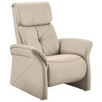 FERNSEHSESSEL in Schlammfarben  - Schlammfarben/Schwarz, KONVENTIONELL, Leder/Kunststoff (88/107/91cm) - Himolla Komfortklass