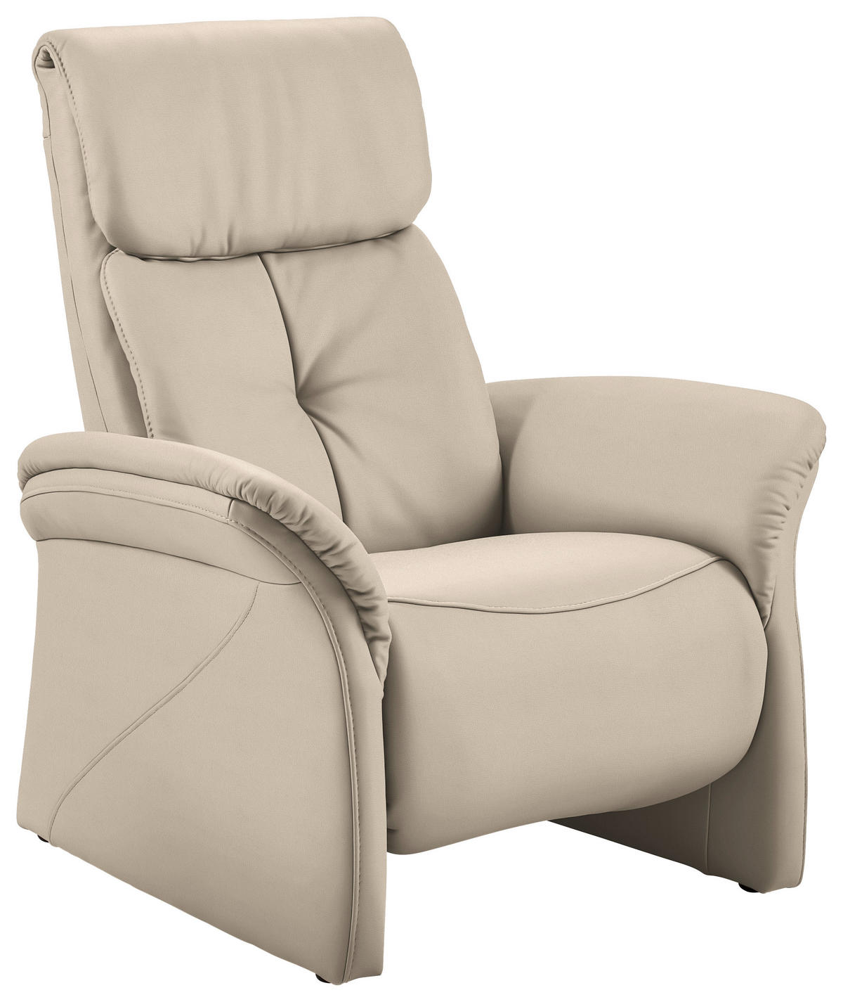 FERNSEHSESSEL in Schlammfarben  - Schlammfarben/Schwarz, KONVENTIONELL, Leder/Kunststoff (88/107/91cm) - Himolla Komfortklass