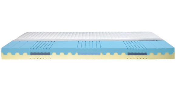 KALTSCHAUMMATRATZE 120/200 cm Höhe ca. 20 cm  - Weiß, Basics, Textil (120/200cm) - Sleeptex