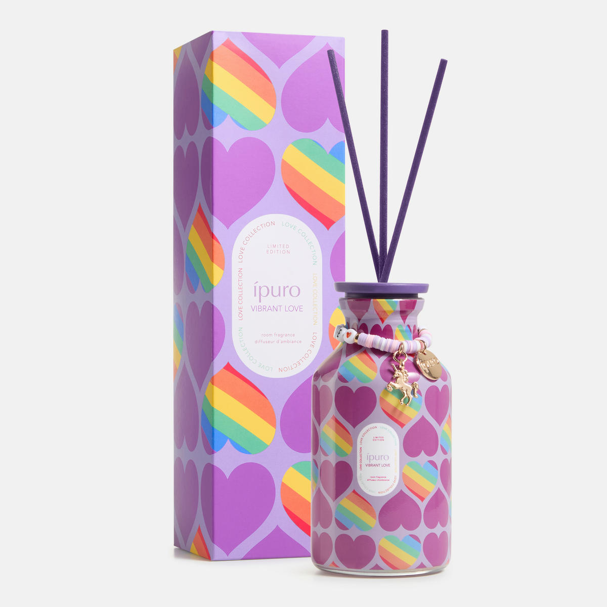 RAUMDUFT 240 ml  - Lila, Basics, Glas (240ml) - Ipuro