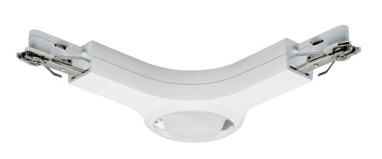 SCHIENENSYSTEM-VERBINDER - Weiß, Design, Metall (14,1/2,7/14,1cm) - Paulmann