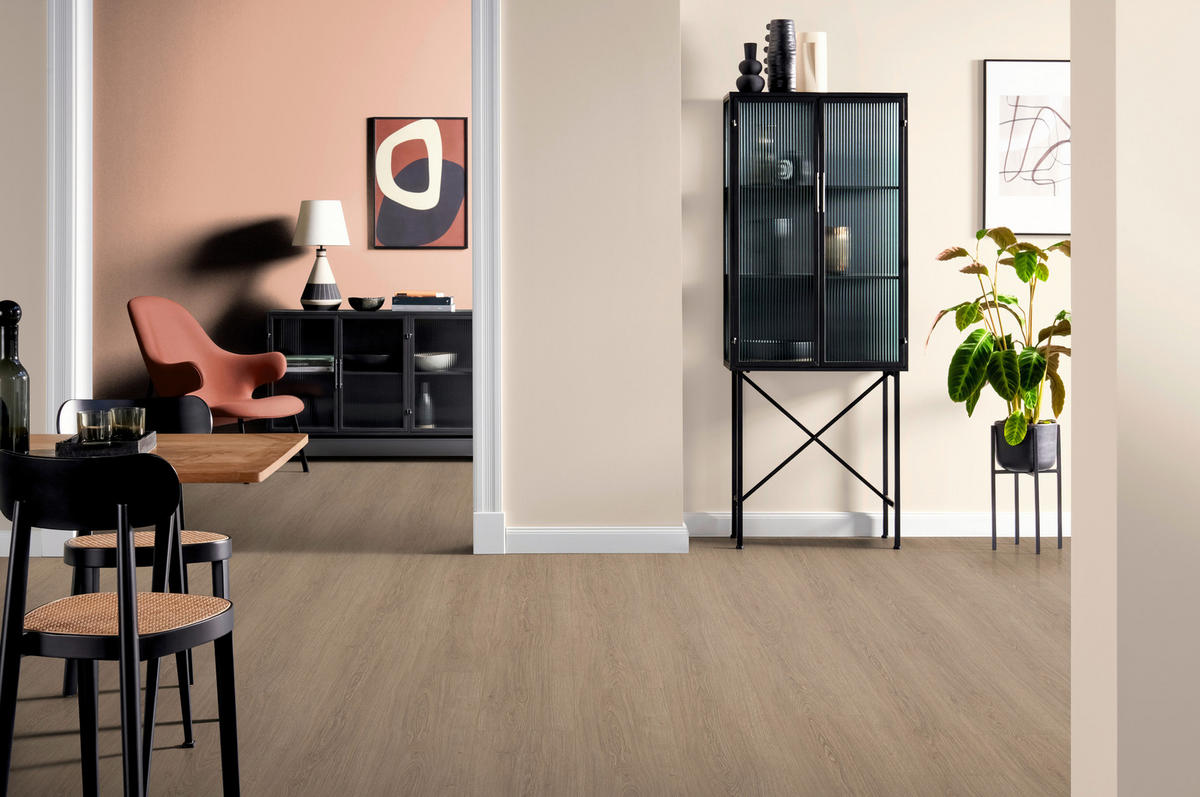 LAMINATBODEN Victoria Eiche Nature Sense Aqua  per  m² - Eichefarben/Braun, KONVENTIONELL, Holzwerkstoff (129.2/24.6/0.8cm) - Egger Holzwerkstoffe