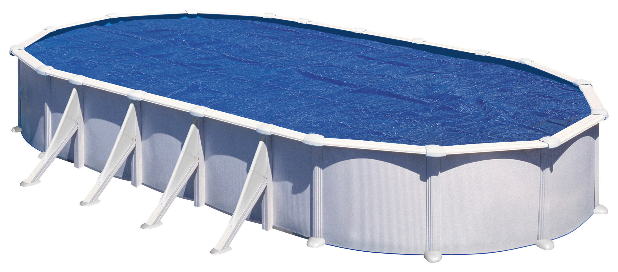 Gre Solarplane Isotherm 2021 Oval Cprov505 Blau 295x495 cm