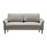3-SITS SOFFA i vävt tyg mörkgrå  - mörkgrå/svart, Modern, trä/textil (183/85/92cm) - MID.YOU