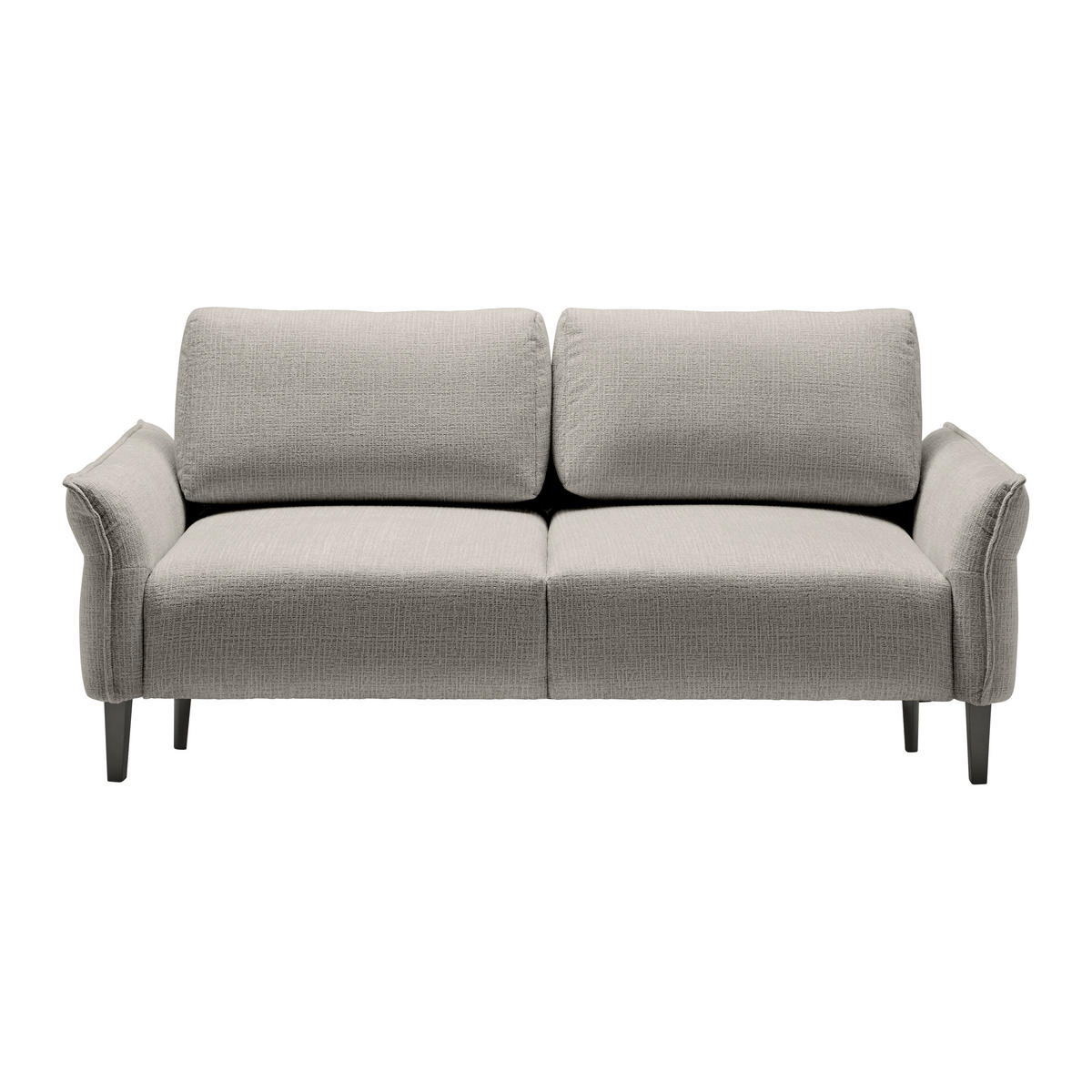 3-SITS SOFFA i vävt tyg mörkgrå  - mörkgrå/svart, Modern, trä/textil (183/85/92cm) - MID.YOU