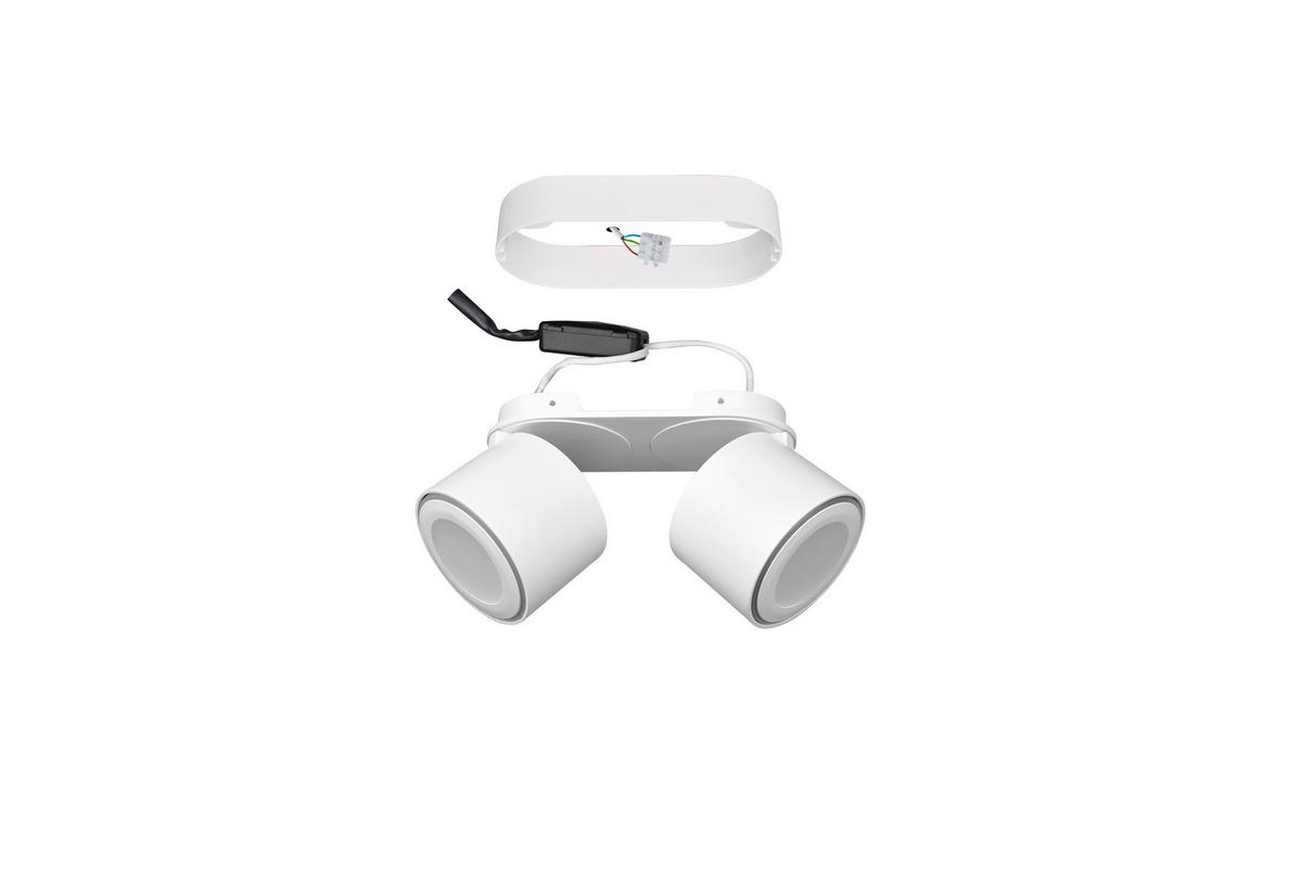 LED-STRAHLER - Weiss, Basics, Metall (18/10,6/8,7cm) - Trio Leuchten