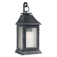 AUßENWANDLEUCHTE Shepherd 29.2/32,8/89,1 cm  - Zinkfarben, KONVENTIONELL, Glas/Kunststoff (29.2/32,8/89,1cm) - Elstead Lighting