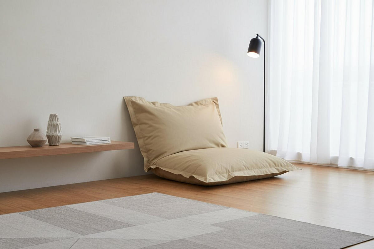SITZSACK 380 l  - Beige, Design, Textil (140/180/14cm)